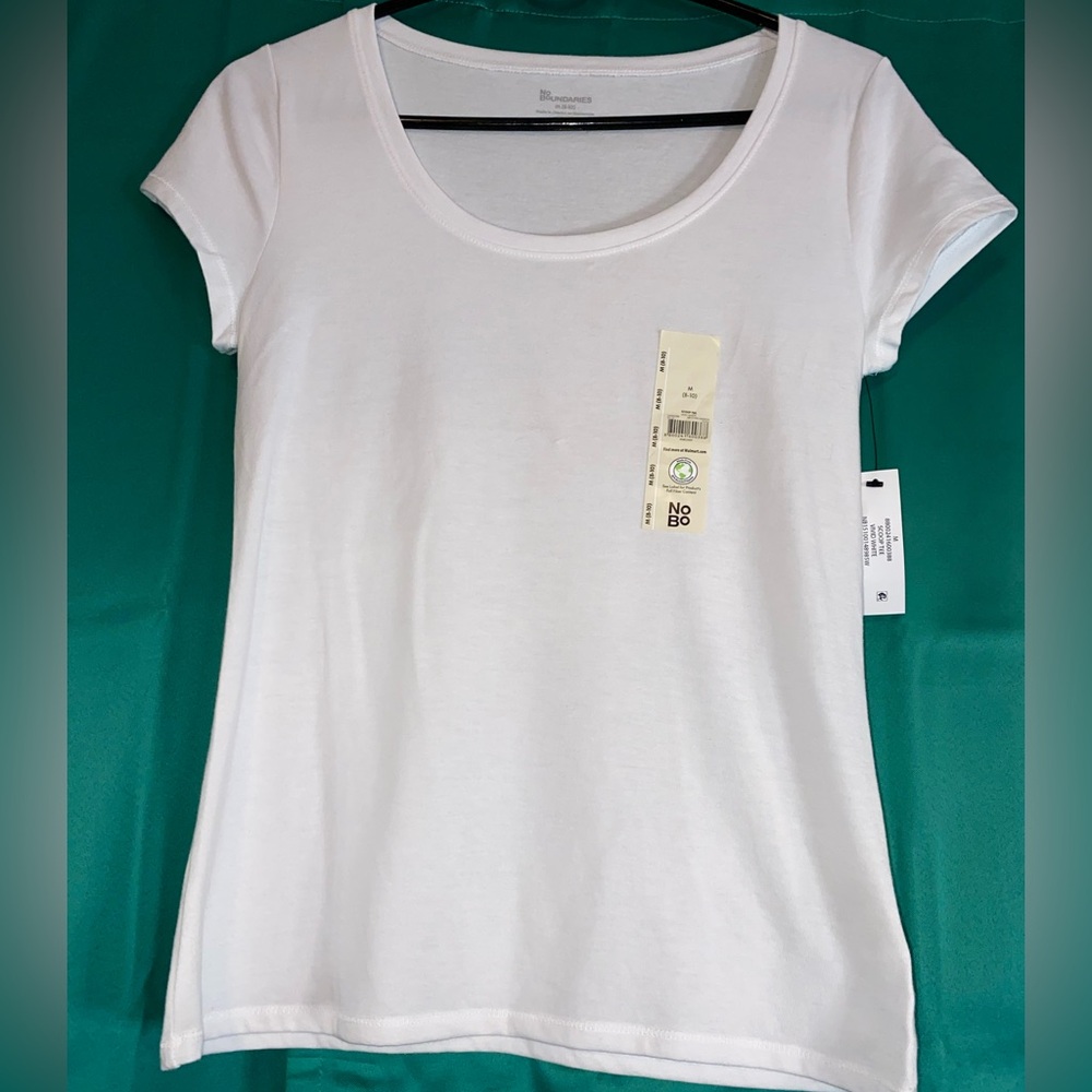 No Boundaries White Short Sleeve Tee & More!